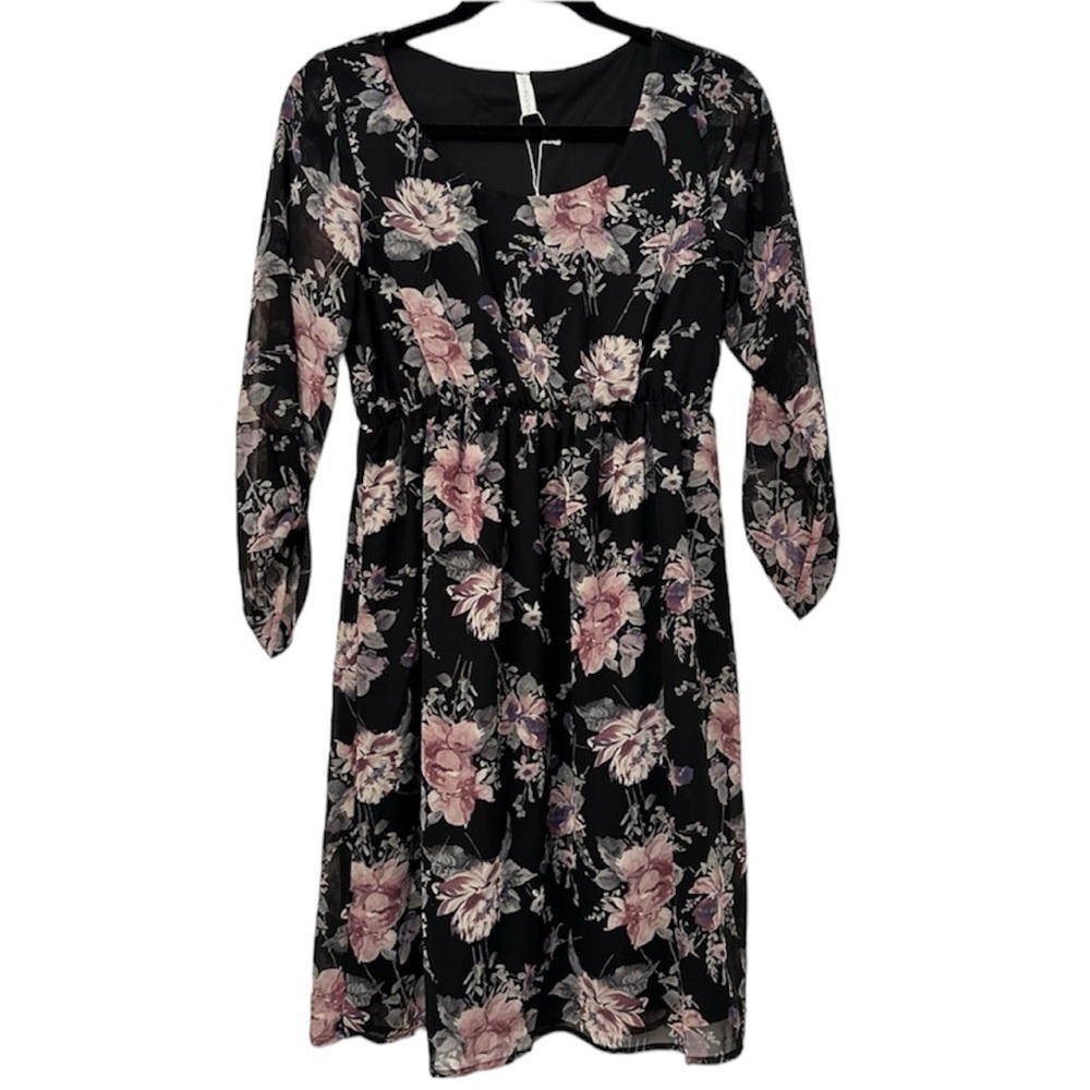 Pinkblush Floral Dress New